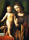 The Virgin And Child With A Columbine by Bernardino Luini